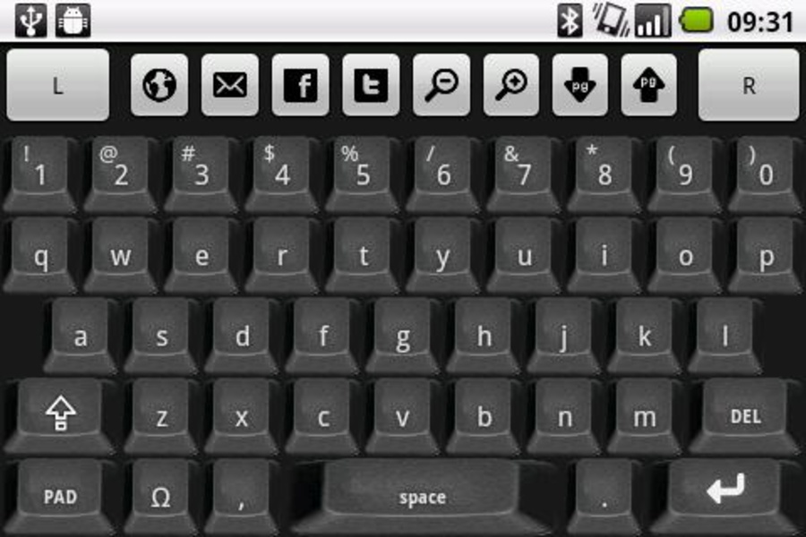 Blue Keyboard Lite - Preview 7