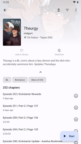 Tachiyomi 0.15.3 Screen Photos 3