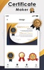 Certificate Maker - Certificate Editor With Design screenshot 3