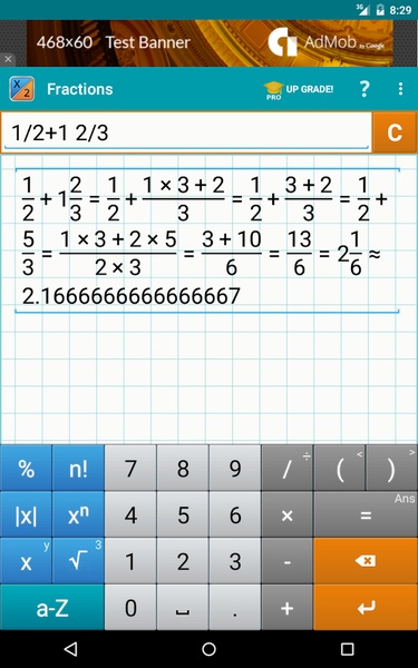 Fraction Calculator by Mathlab - Preview 4