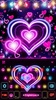 Neon Lights Heart Theme screenshot 1