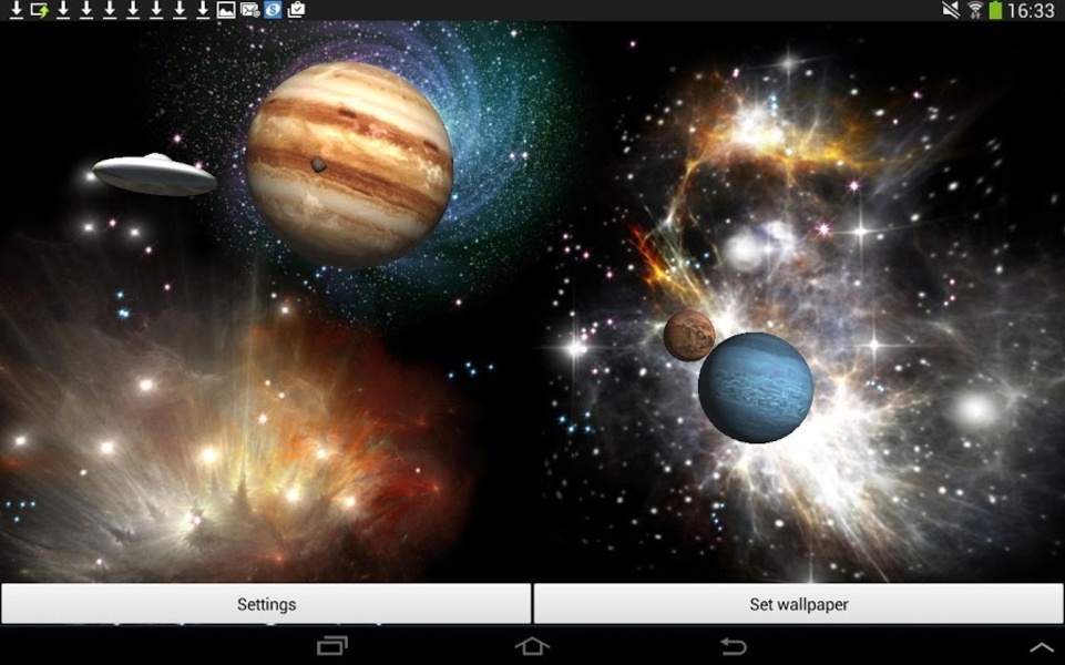 Space Live Wallpaper 3D - Preview 6