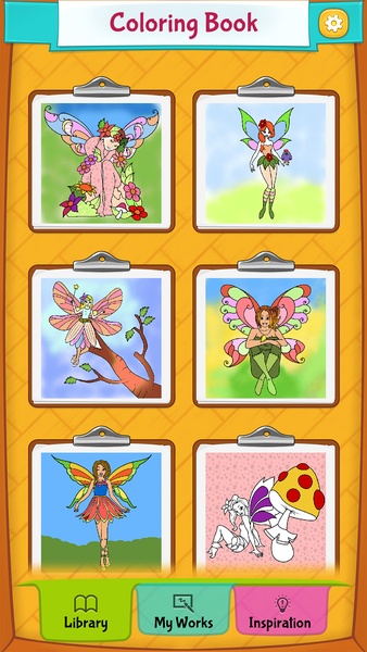 Fairy Coloring Pages - Preview 5
