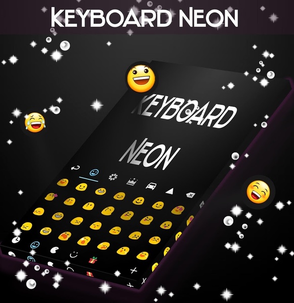 Neon Keyboard - Preview 3