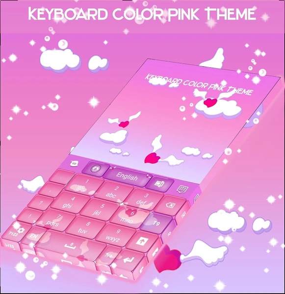 Purple Valentine Keyboard - Preview 3