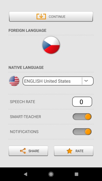 Learn Czech words with SMART-TEACHER - Preview 1