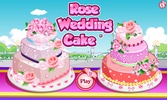 Rose Wedding Cake Game screenshot 5