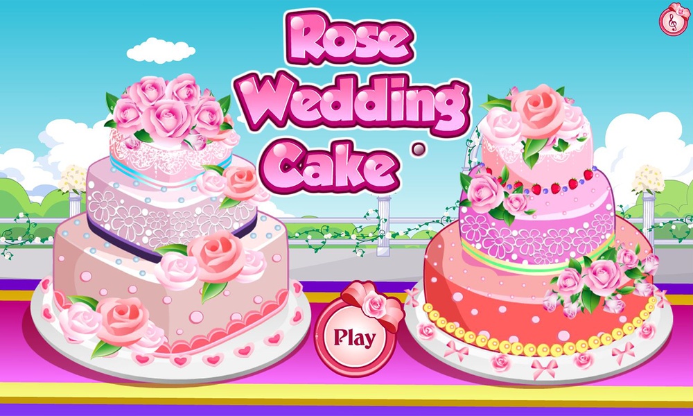 Rose Wedding Cake Game - Preview 5