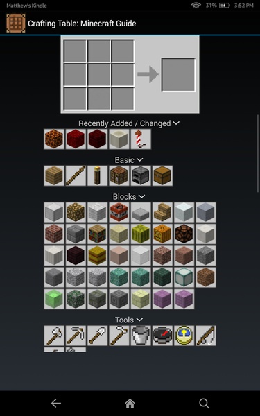 Crafting Table: Minecraft Guide - Preview 4