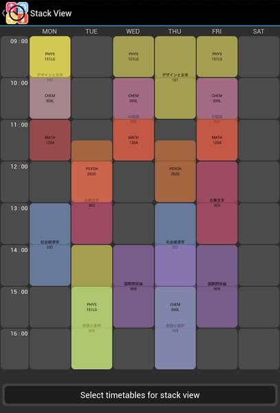 Timetable Kit - Preview 2