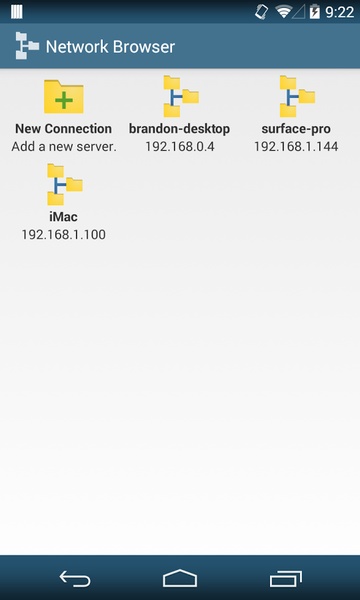 Network Browser - Preview 3