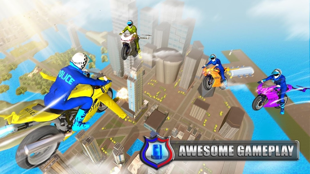 US Police Flying Bike Robot Simulator - Preview 14