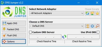 DNS Jumper screenshot 1