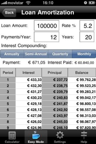 Financial Calculator - Preview 2