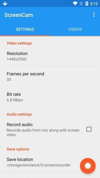 ScreenCam Screen Recorder - Preview 1