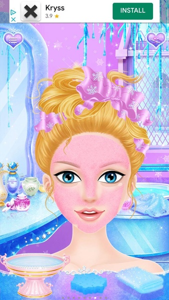 Princess Salon: Frozen Party