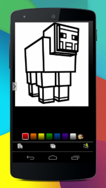 Minecraft coloring for kids - Preview 7