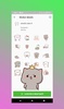Mochi Peach Cat Stickers for W screenshot 2
