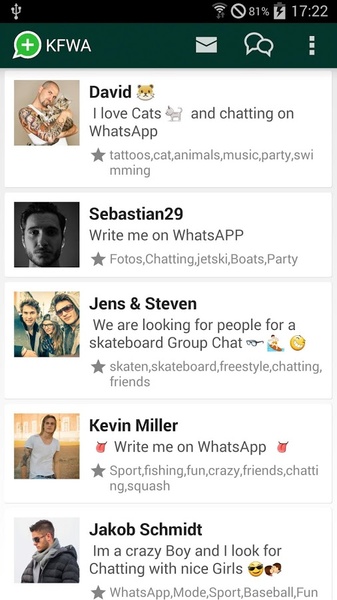 Contacts for WhatsApp - Preview 5