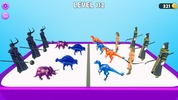 Dinosaur Merge Battle Fight screenshot 1