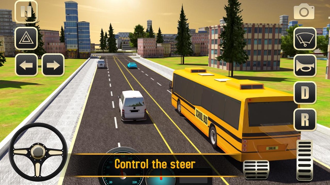 School Bus 3D - Preview 3