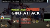 Wasteland Zombie Golf Attack screenshot 4