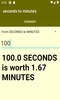 seconds to minutes converter screenshot 4