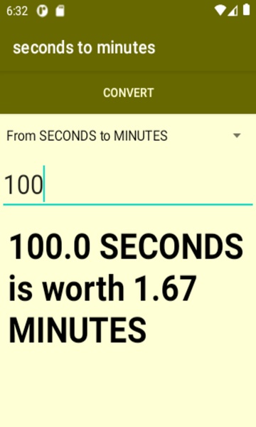 seconds to minutes converter - Preview 4