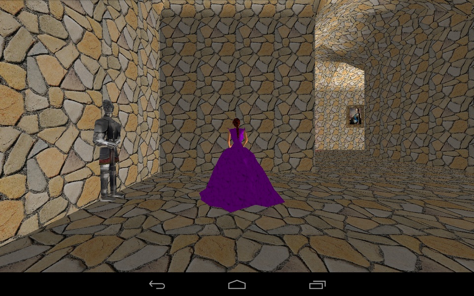 Princess in maze of castle - Preview 3