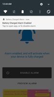 Battery Charged Alarm for Android 9