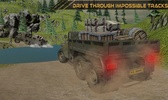 Dirt-Road Army Truck Mountain Delivery screenshot 1