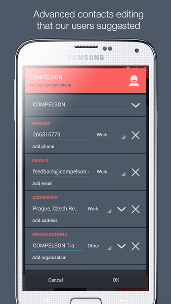 Contacts Optimizer - Preview 1