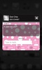 Dot Chic Pink GO SMS screenshot 3