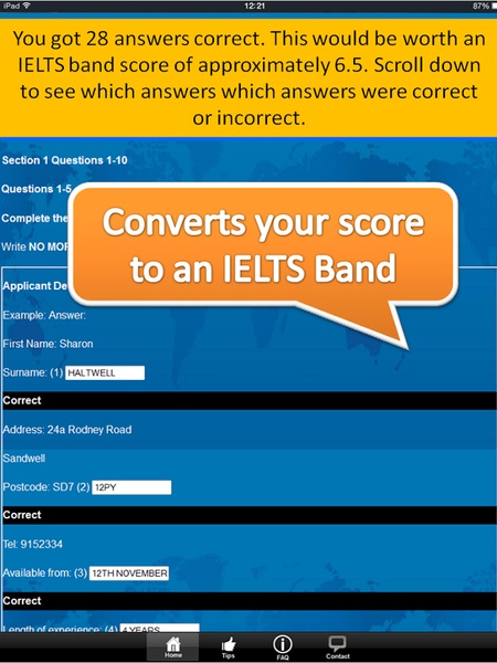 IELTS listening tests - Preview 1
