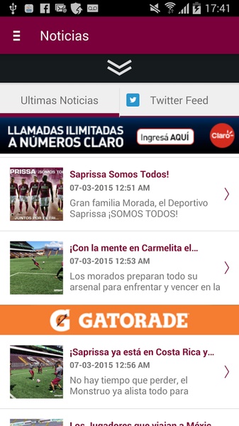 SapriApp - Preview 3