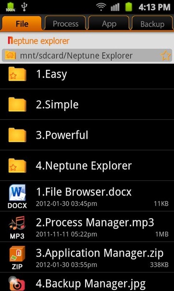 Neptune file explorer - Preview 8