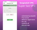 Bangladesh VPN - Secure Proxy screenshot 5