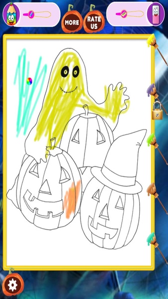 Halloween Coloring Book - Preview 6