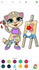 Emma the Cat Coloring Pages screenshot 11