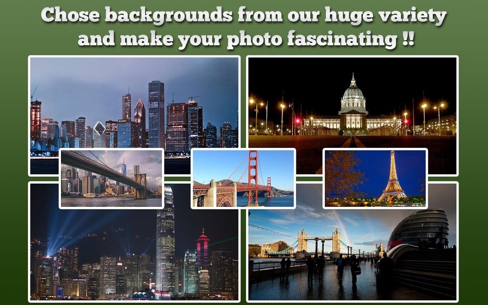 Famous Background Changer - Preview 1