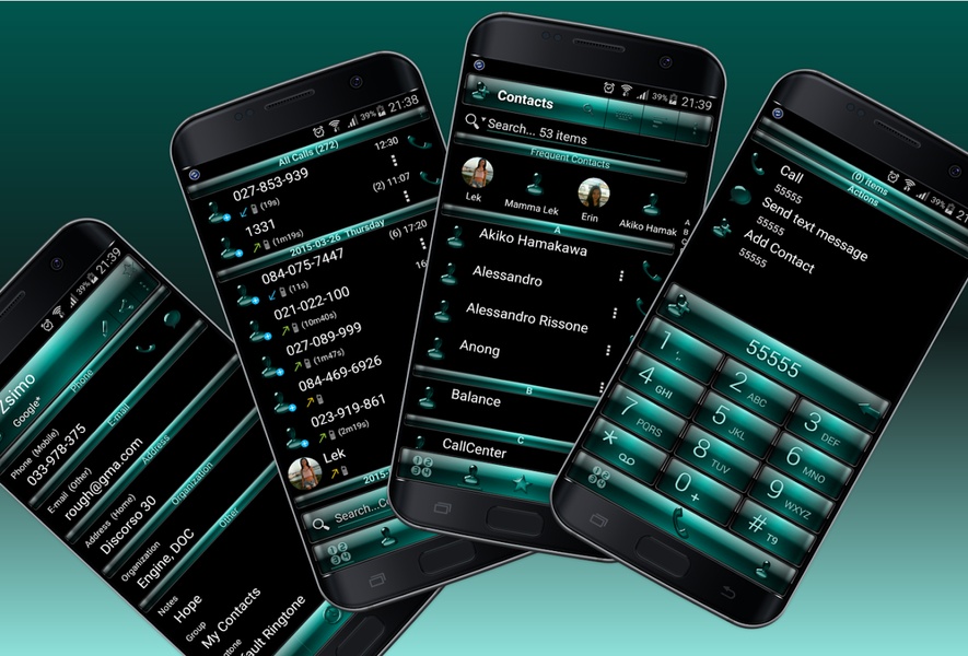 Theme Dusk Green for RocketDial - Preview 7