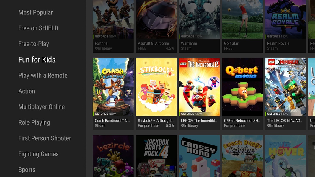 Nvidia games android outlet 9