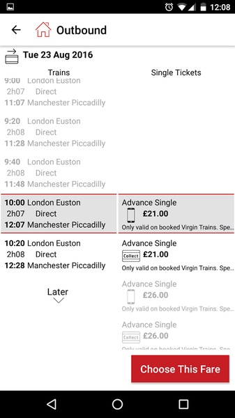 VirginTrain Tickets - Preview 4