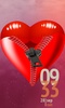 Romantic Heart Zip screenLock screenshot 5