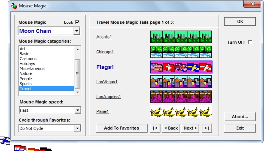 MagicMouseTrails 3.93 Magic mouse trails for all Windows OS