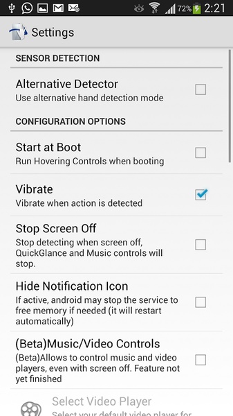 Hovering Controls - Preview 5