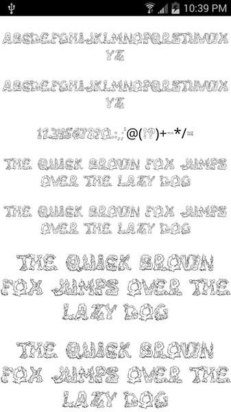 Free Fonts 50 Pack 12 - Preview 7