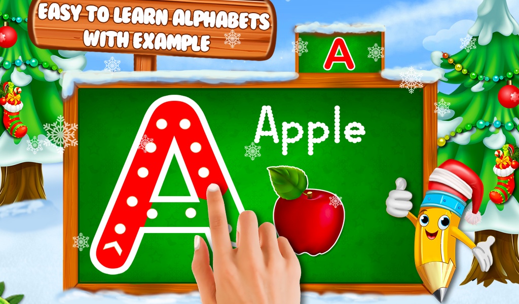 Tracing And Writing Alphabets And Numbers Book - Preview 4