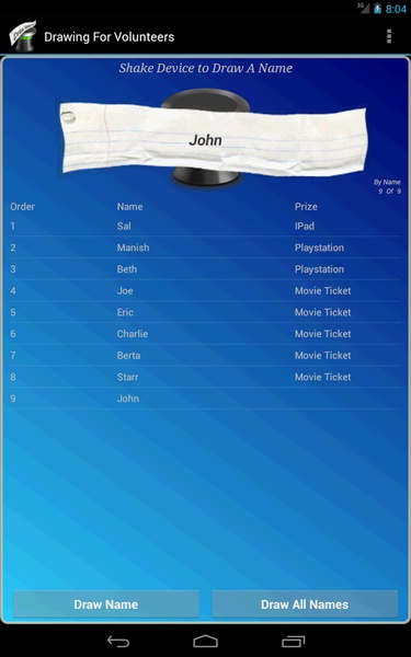 Draw Names From A Hat - Preview 5
