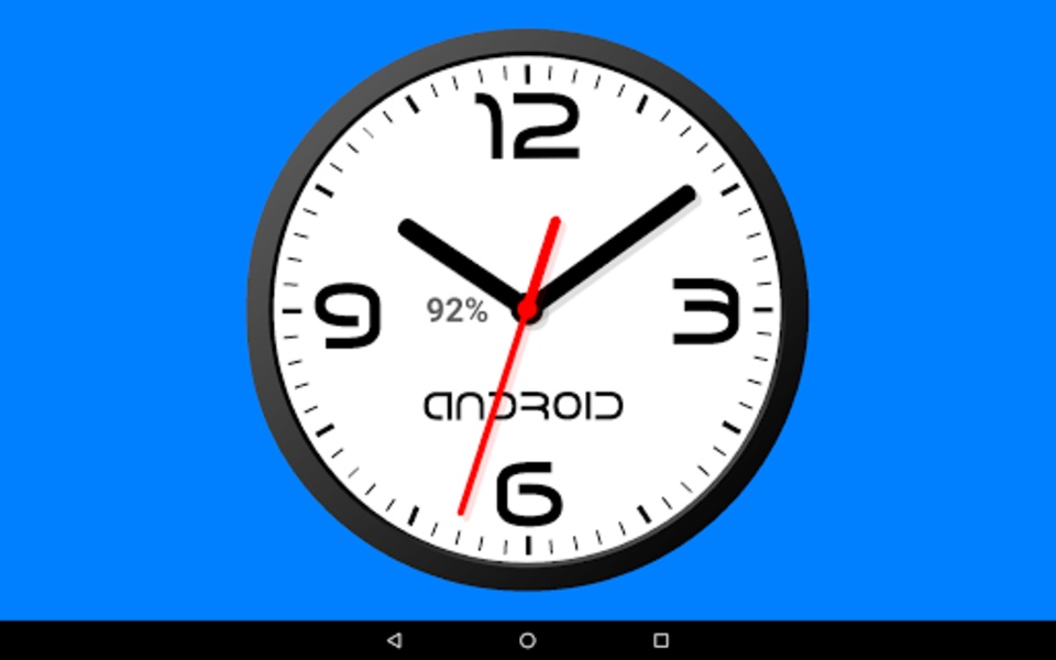 Analog Clock Widget PlusSize-7 - Preview 1